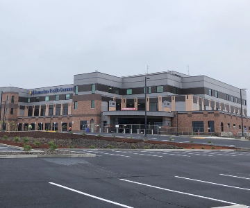 Park lot of Samaritan Pacific Communities Hospital