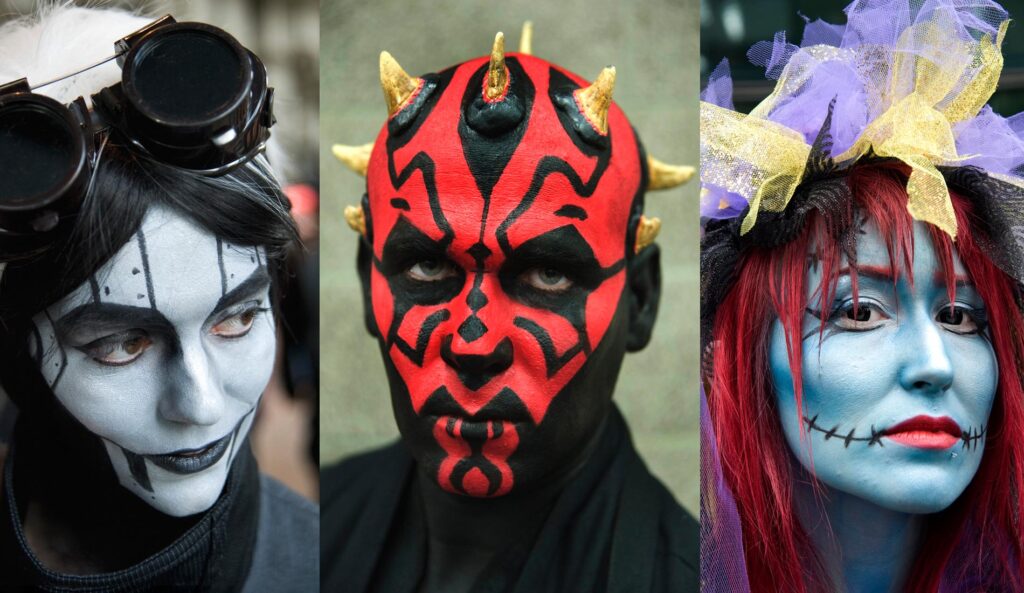 Some of Randall's portrait photography from Com Con.