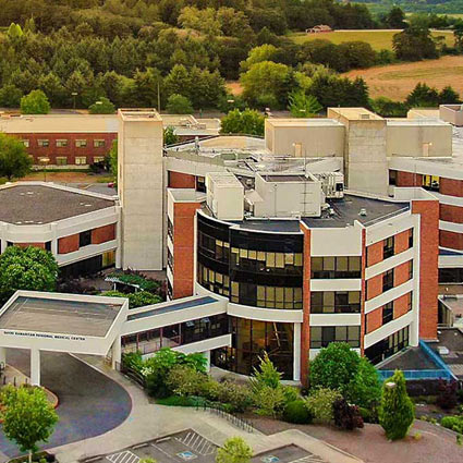 Aerial view of Good Samaritan Regional Medical Center.