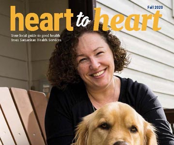 Front cover of the Fall 2020 Spring issue of Heart to Heart magazine.