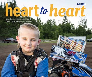 Front cover of the Fall 2021 Spring issue of Heart to Heart magazine.