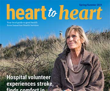 Front cover of the 2021 Spring/Summer issue of Heart to Heart magazine.