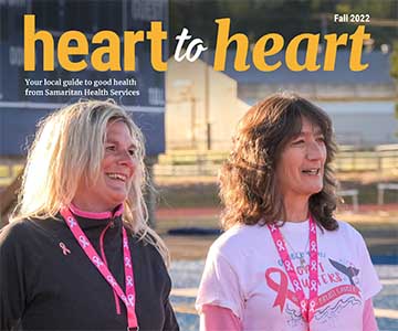 Front cover of the 2022 Fall issue of Heart to Heart magazine.