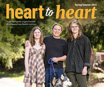 Front cover of the 2022 Spring/Summer issue of Heart to Heart magazine.