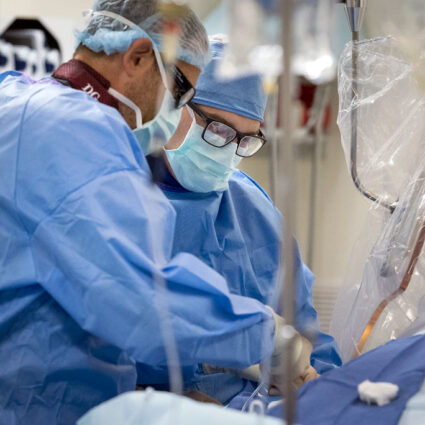 Local Samaritan surgeon operating.