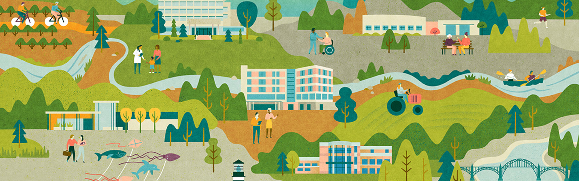Illustration of Samaritan's service area