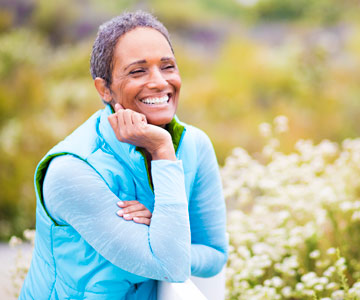 Smiling woman
